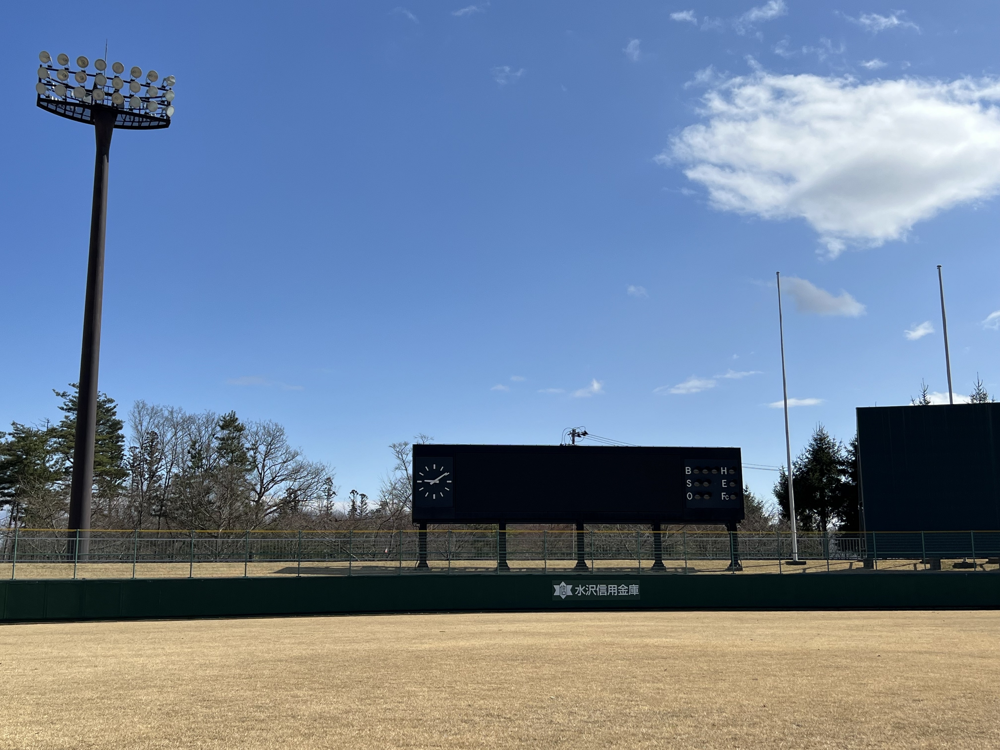 第42号　森山総合公園野球場ｽｺｱﾎﾞｰﾄﾞｼｽﾃﾑ更新工事